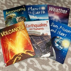 Usborne Beginners Lot Of 6 Hardcover Science Books